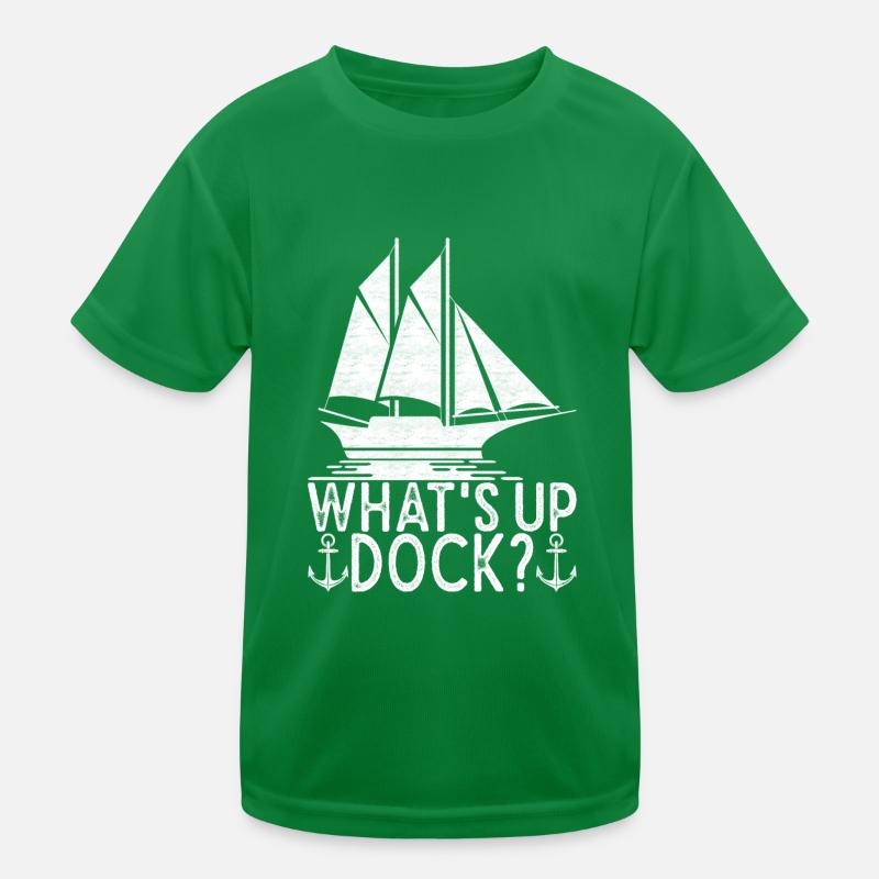 Sailing Sailboat Sailors Kids Functional T-Shirt