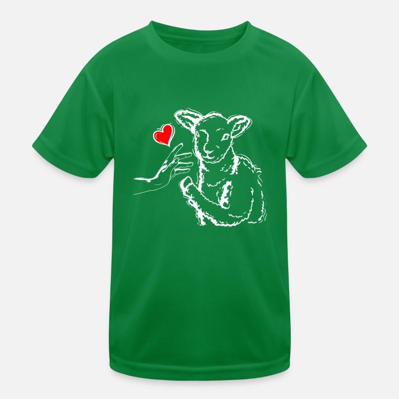 Sheep Love Shepherd High Five T-shirt sport Enfant