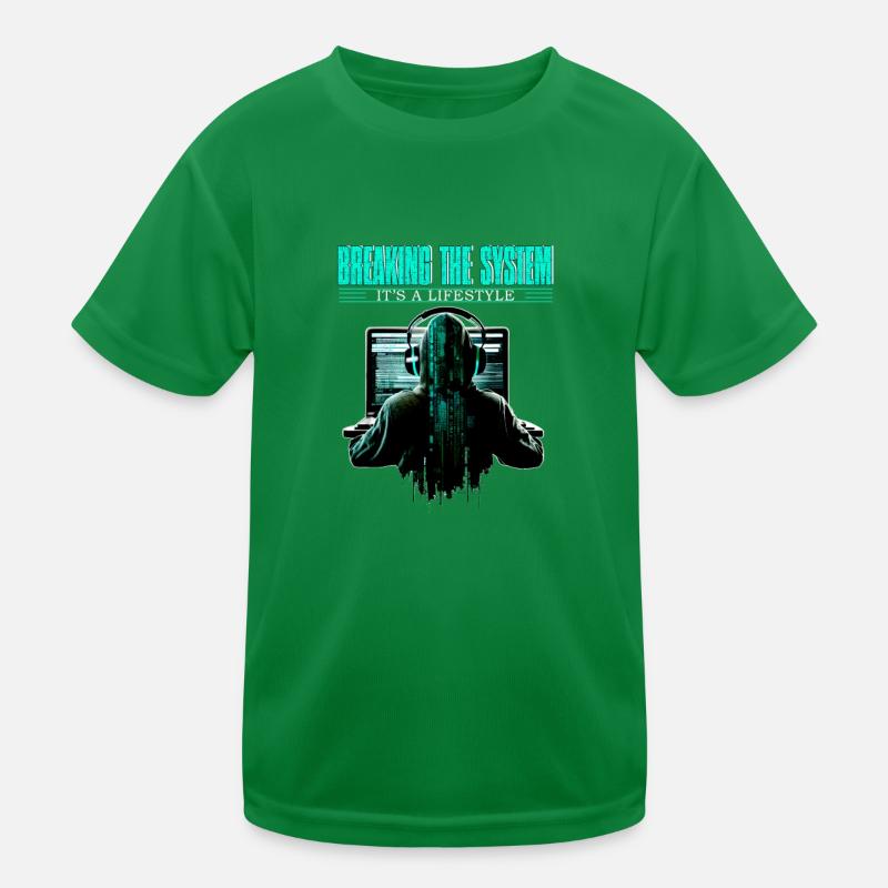 Breaking The System It's A Lifestyle for Coder and Kinder Funktions-T-Shirt