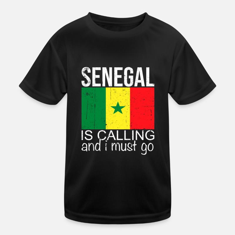 Sénégal T-shirt sport Enfant