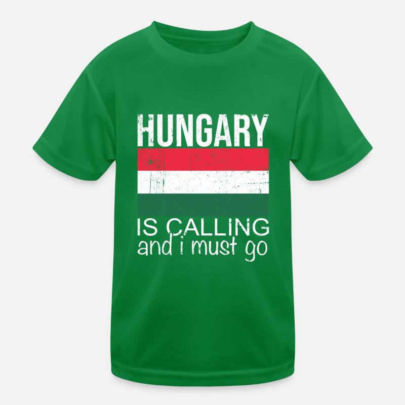 Ungarn Spruch Kinder Funktions-T-Shirt