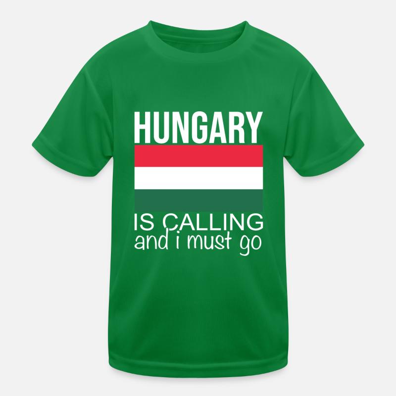 Ungarn Spruch Kinder Funktions-T-Shirt