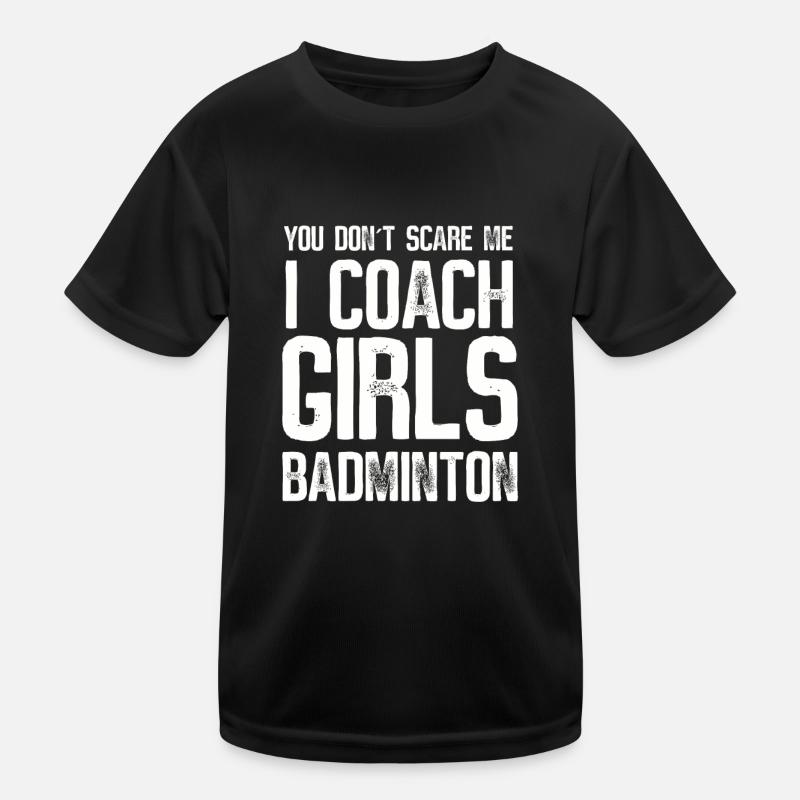 Badminton Trainer Kinder Funktions-T-Shirt
