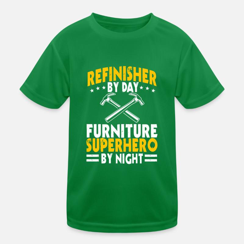 Möbel Superheld Kinder Funktions-T-Shirt