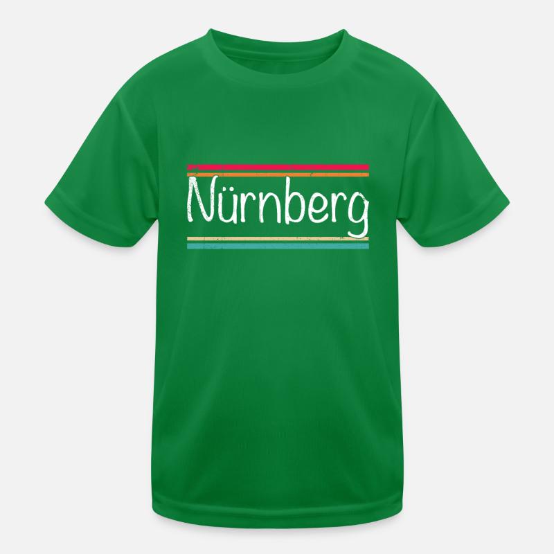 Nürnberg Kinder Funktions-T-Shirt