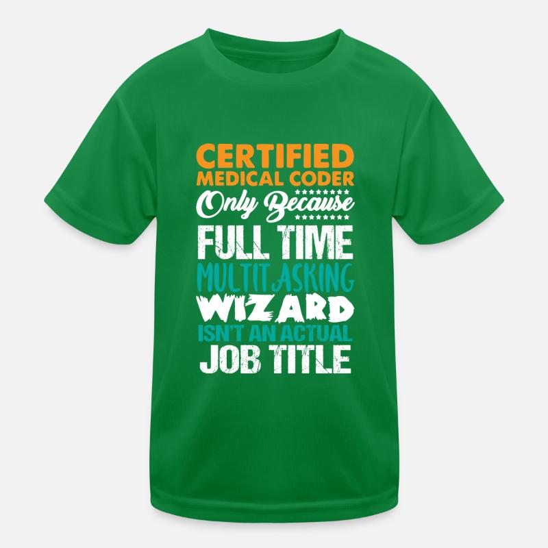 Codeur médical, programmeur T-shirt sport Enfant