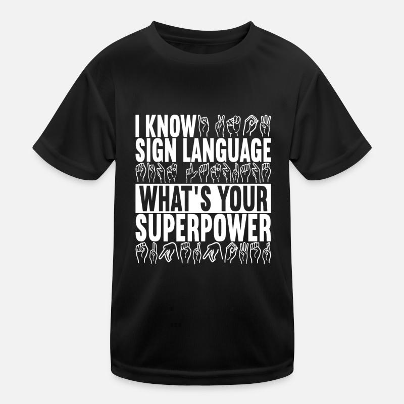 Deaf Deaf and Dumb Deaf Kids Functional T-Shirt