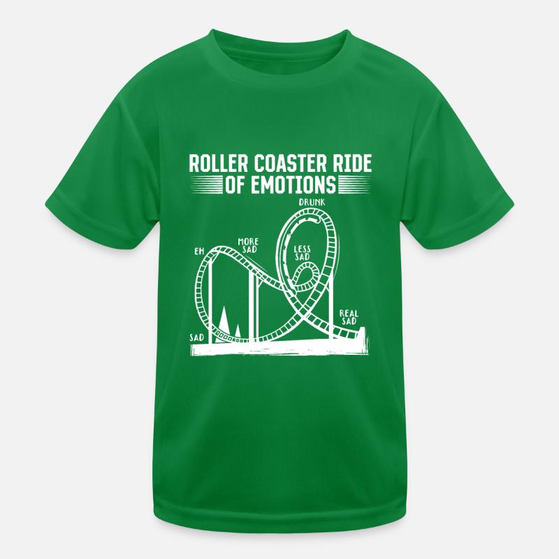Roller Coaster Ride Of Emotions Looping Gift T-shirt sport Enfant