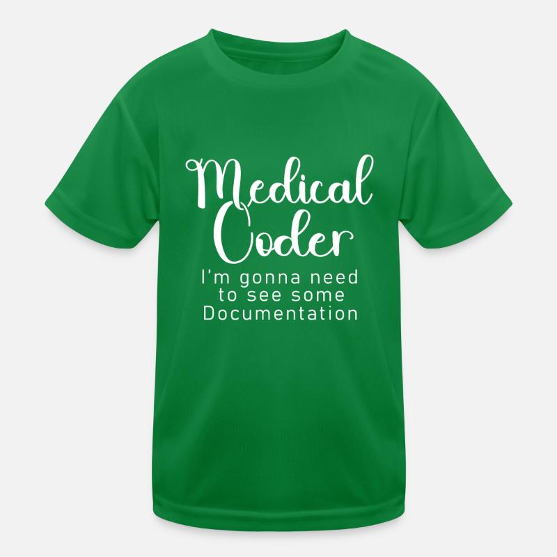 Codeur médical Programmeur médical T-shirt sport Enfant