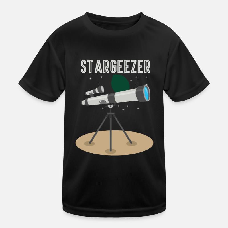 Funny Stargeezer For Astronomy Lover Kinder Funktions-T-Shirt