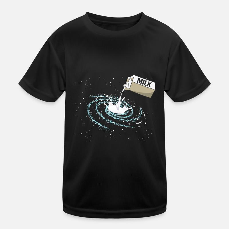 Voie lactée mignon drôle d’astronomie spatiale pour astronome T-shirt sport Enfant