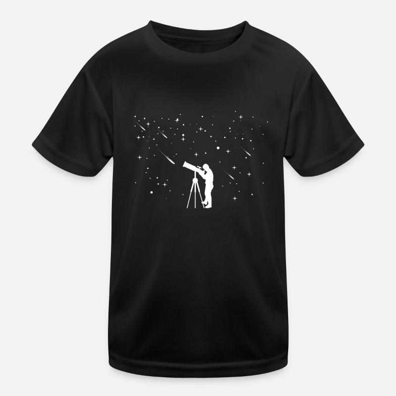 Stargazing For Astronomy Lover Kinder Funktions-T-Shirt
