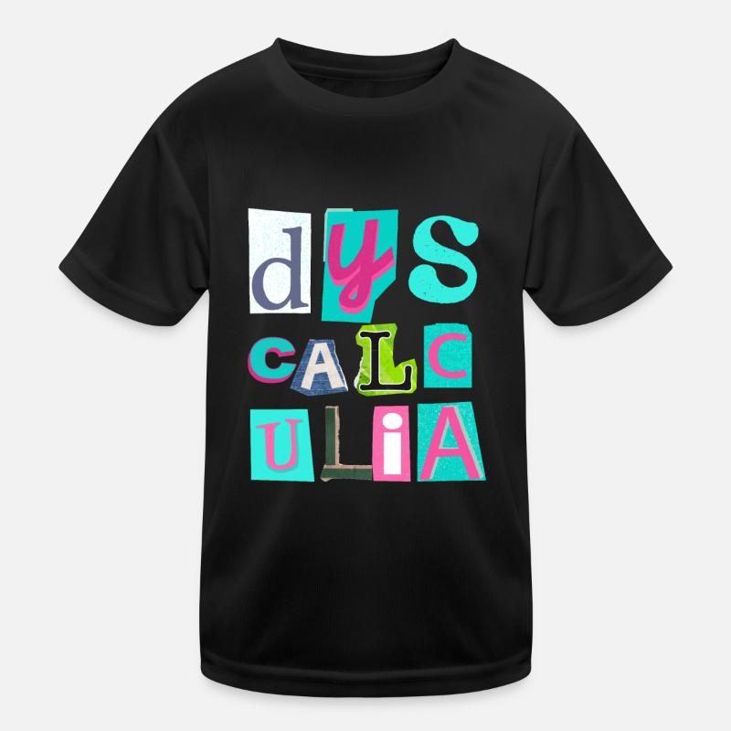 SPED Neurodiversity Dyscalculia Kinder Funktions-T-Shirt