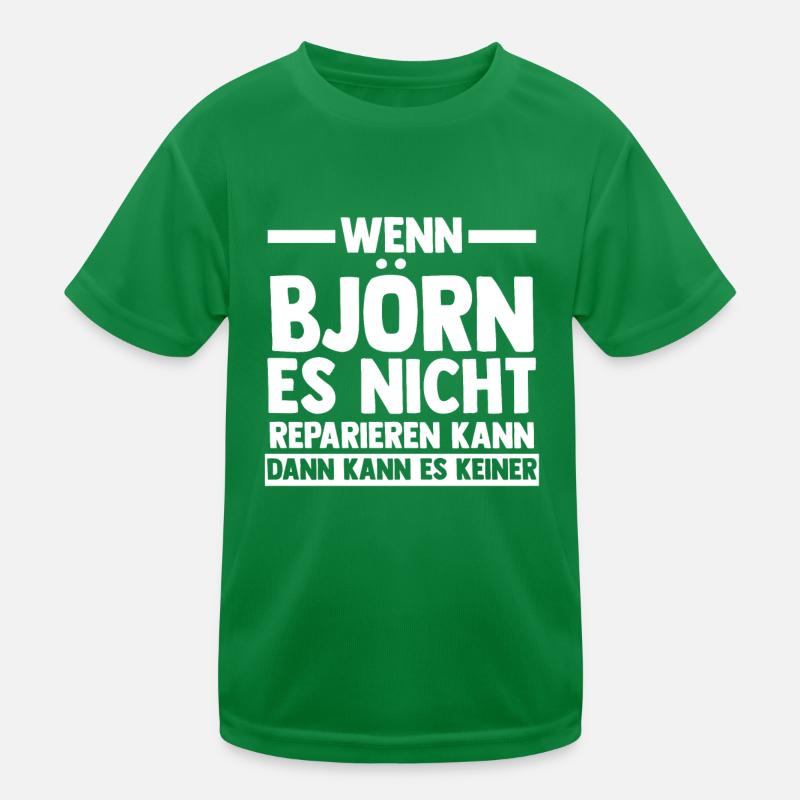 Björn Kinder Funktions-T-Shirt