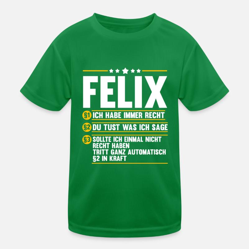 Felix Kinder Funktions-T-Shirt