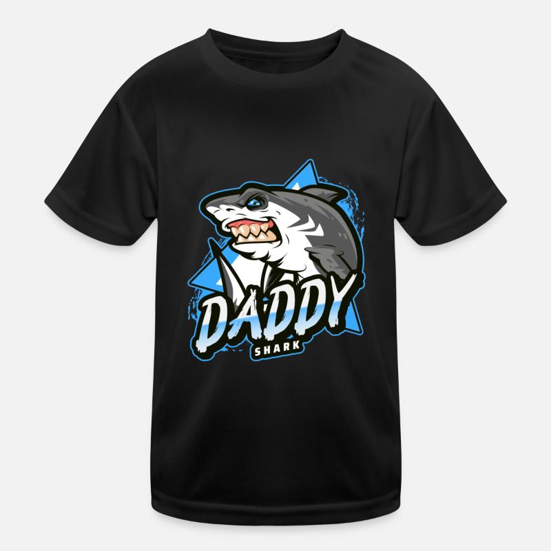 Papa Requin T-shirt sport Enfant