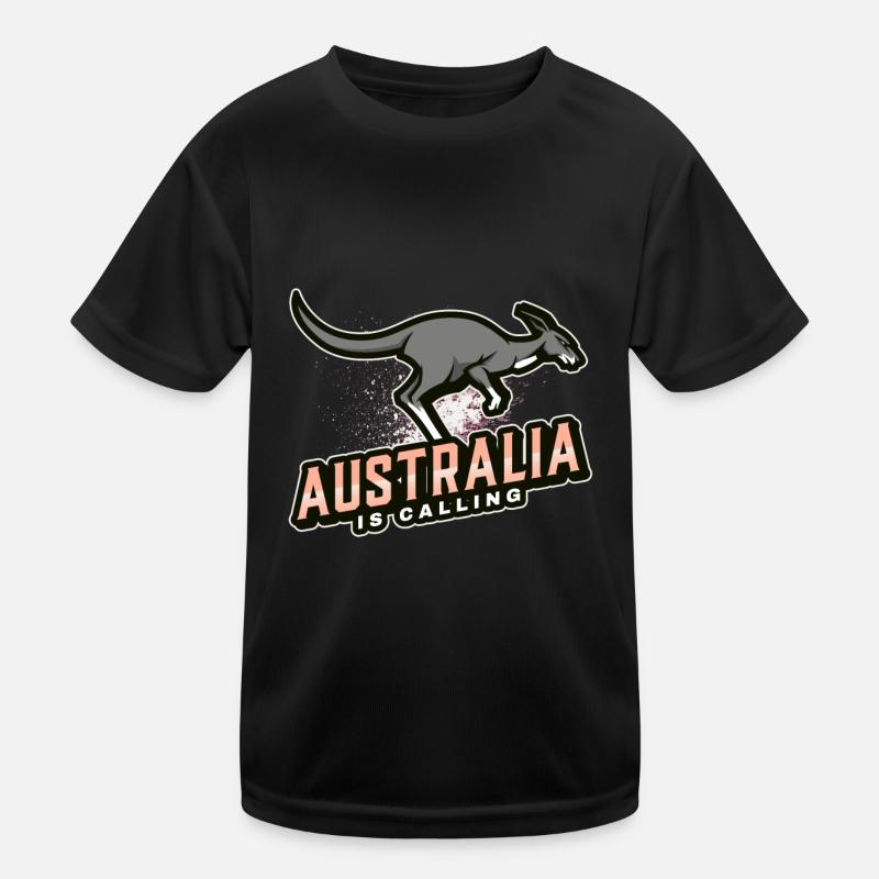L’Australie appelle T-shirt sport Enfant