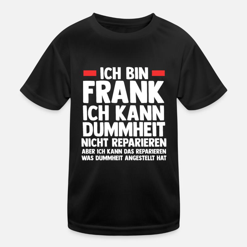 Frank Kinder Funktions-T-Shirt