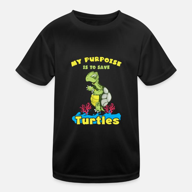 Turtles Sea turtles Kids Functional T-Shirt