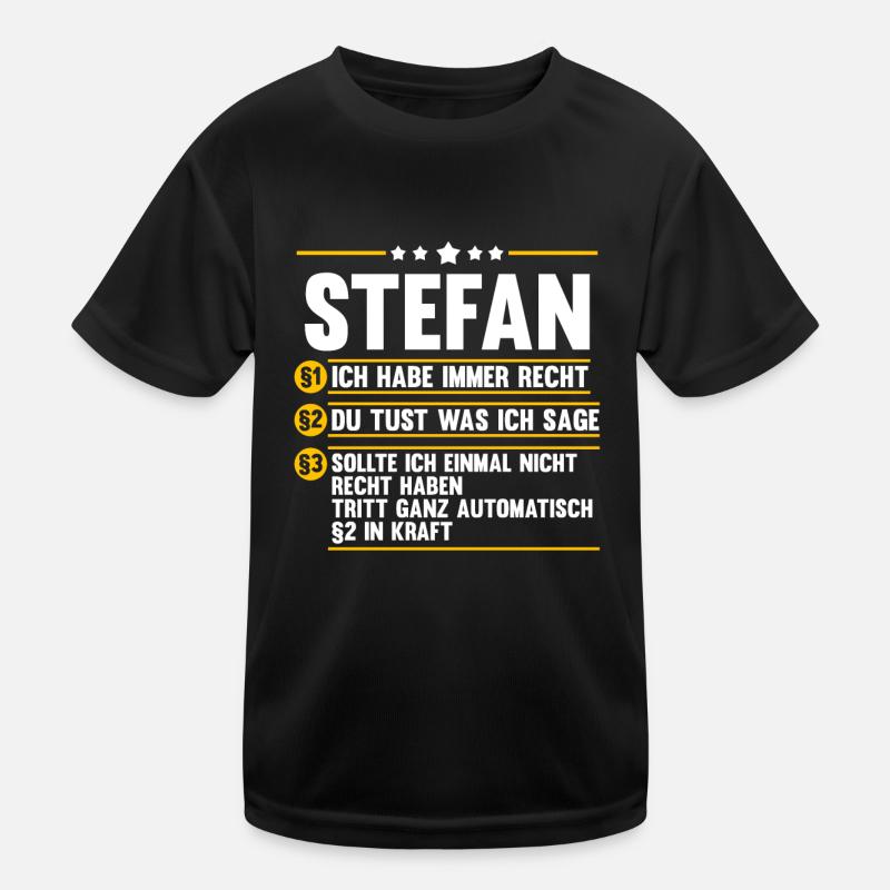 Stefan Kinder Funktions-T-Shirt