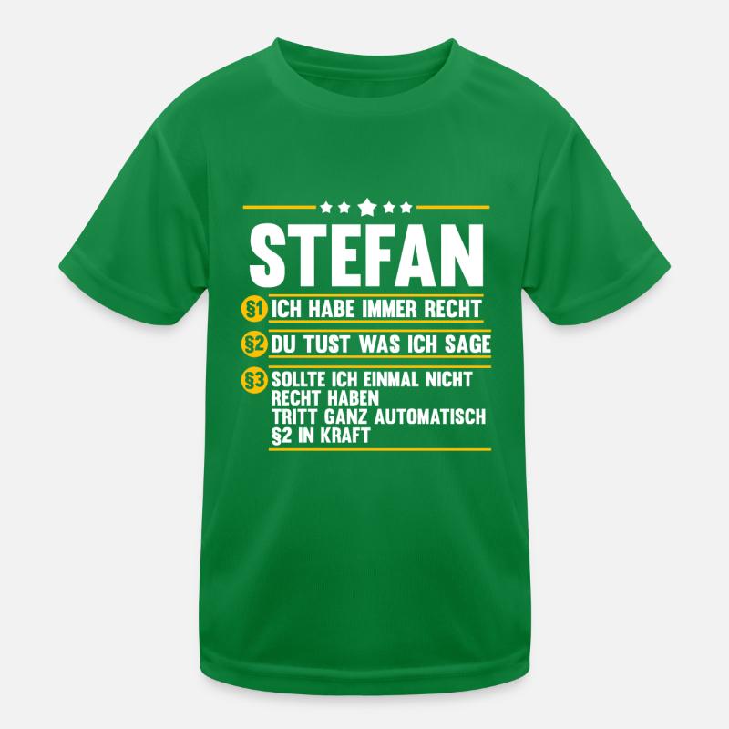 Stefan Kinder Funktions-T-Shirt