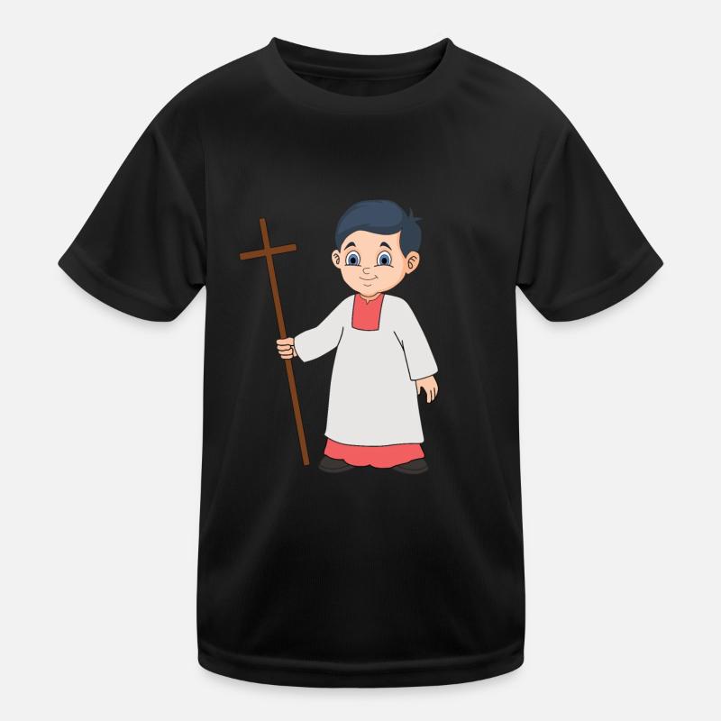 Messdiener Kinder Funktions-T-Shirt