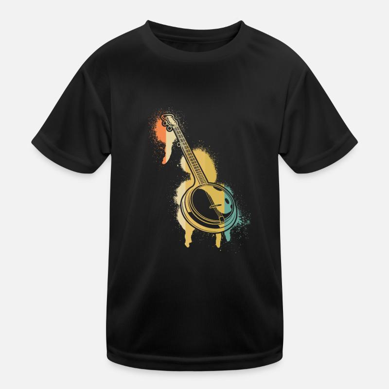 Banjo Banjo player Banjoist Kids Functional T-Shirt