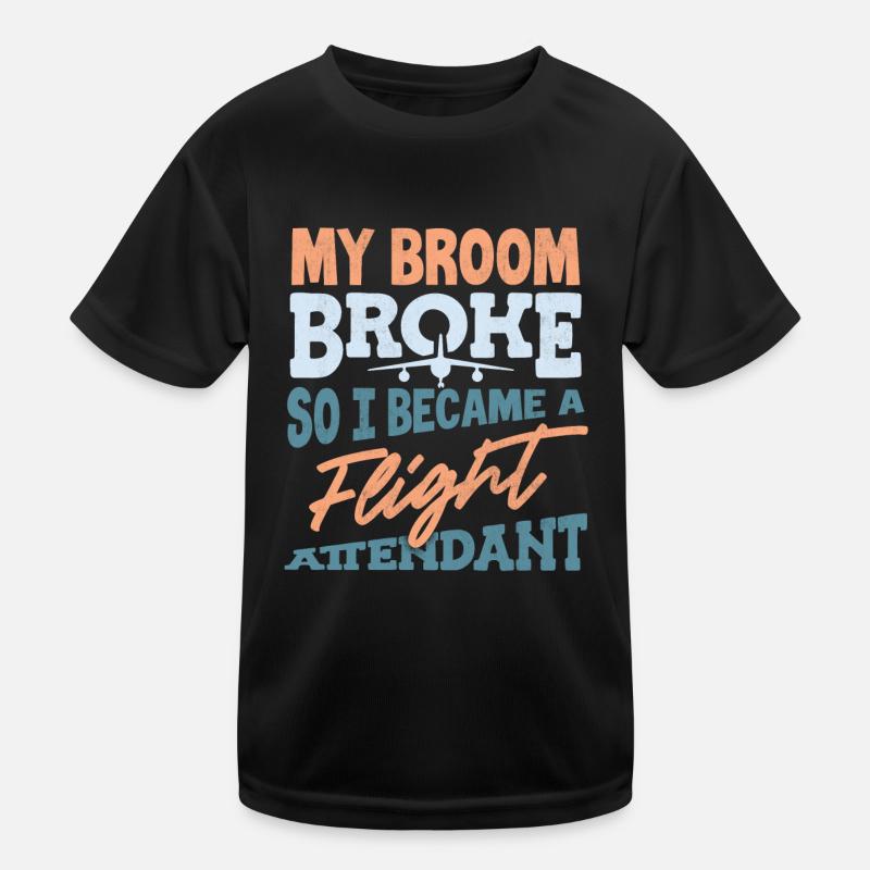 Flight attendants, for flight attendants, flight attendants Kids Functional T-Shirt