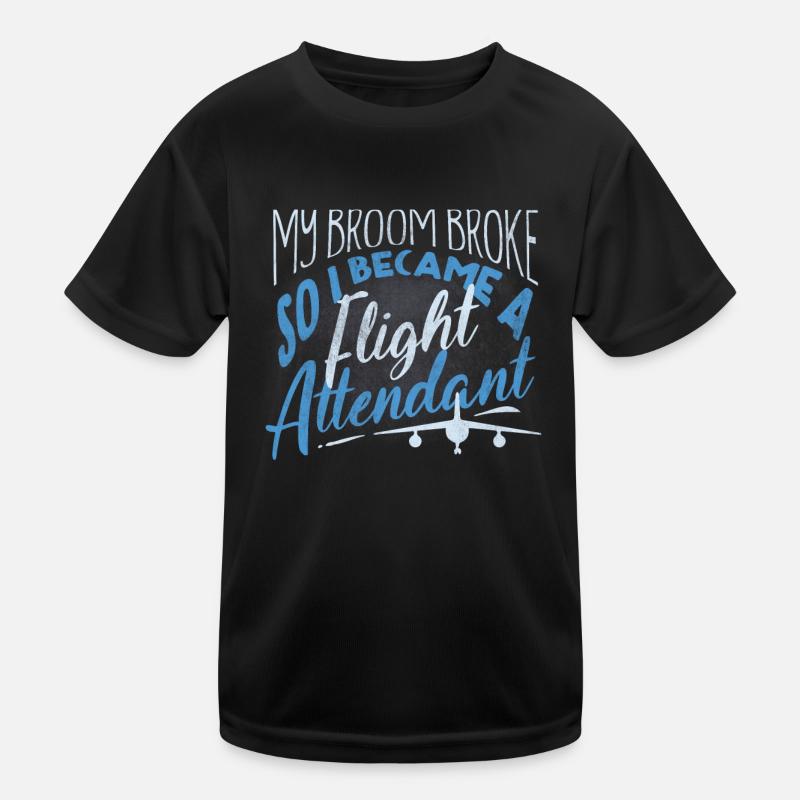 Flight attendants, for flight attendants, flight attendants Kids Functional T-Shirt