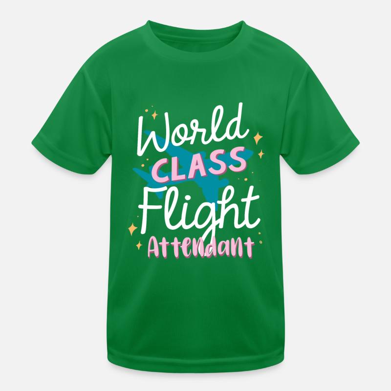 Flight attendants, for flight attendants, flight attendants Kids Functional T-Shirt