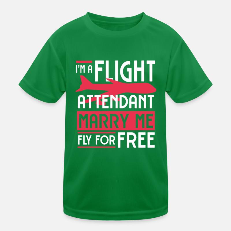 Flight attendants, for flight attendants, flight attendants Kids Functional T-Shirt