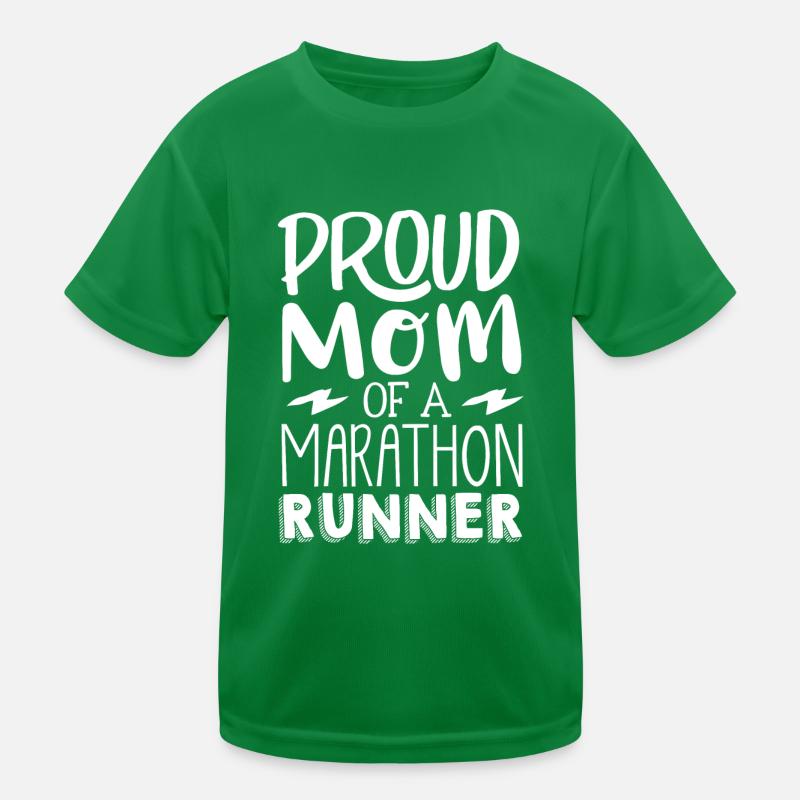 Marathon runner Kids Functional T-Shirt