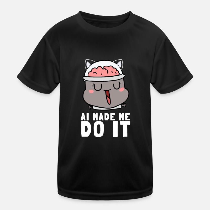 Artificial Intelligence Ai Chat Kinder Funktions-T-Shirt