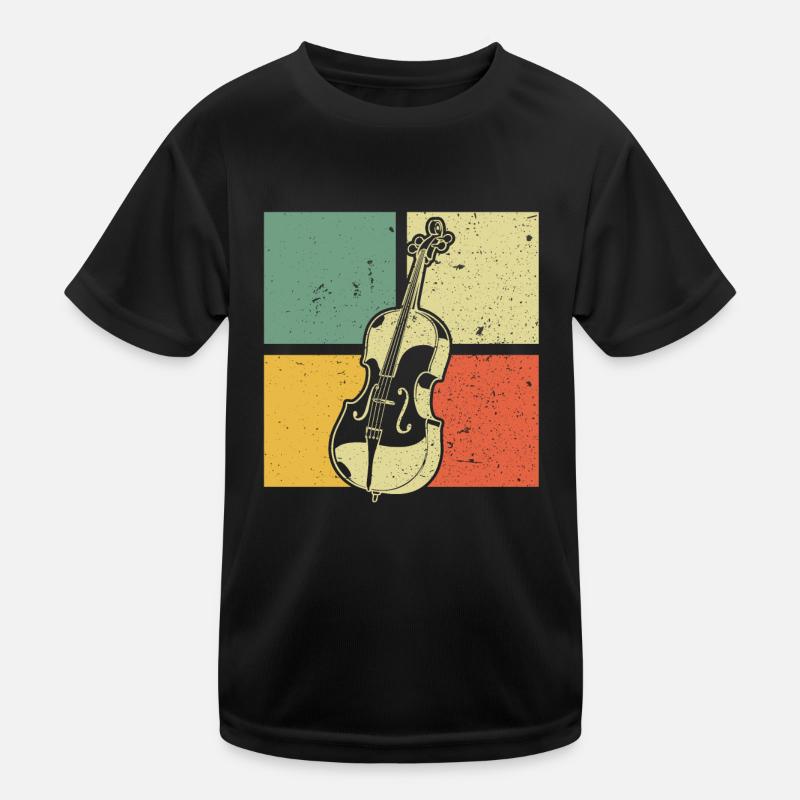 Cello Cellospieler Cellist Kinder Funktions-T-Shirt