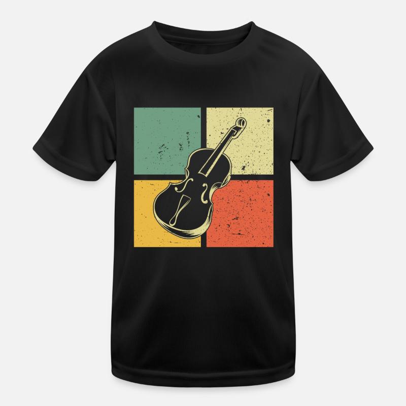 Cello Cellospieler Cellist Kinder Funktions-T-Shirt