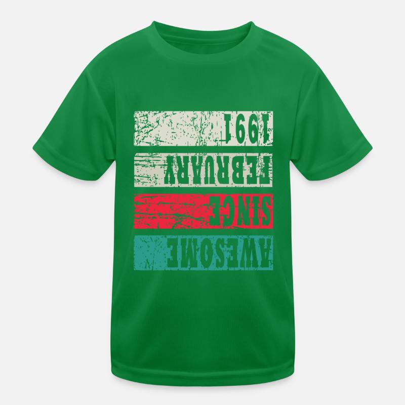 1991 Birthday present Kids Functional T-Shirt