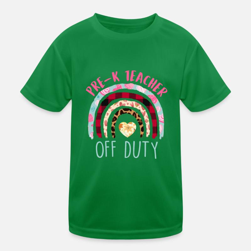 Vorschule Kindergarten Teacher off duty Lehrer Kinder Funktions-T-Shirt