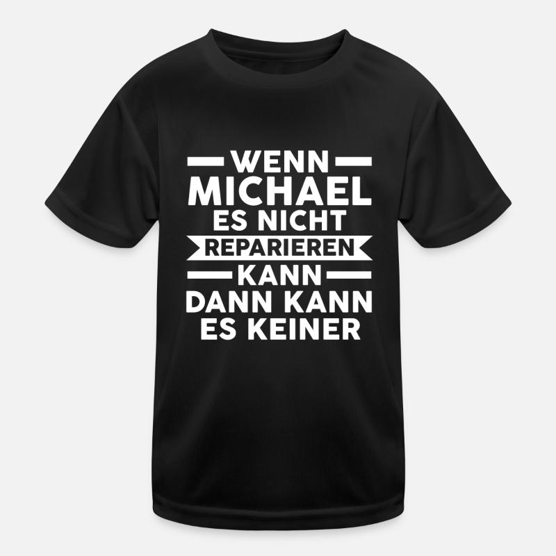 Michael Kinder Funktions-T-Shirt
