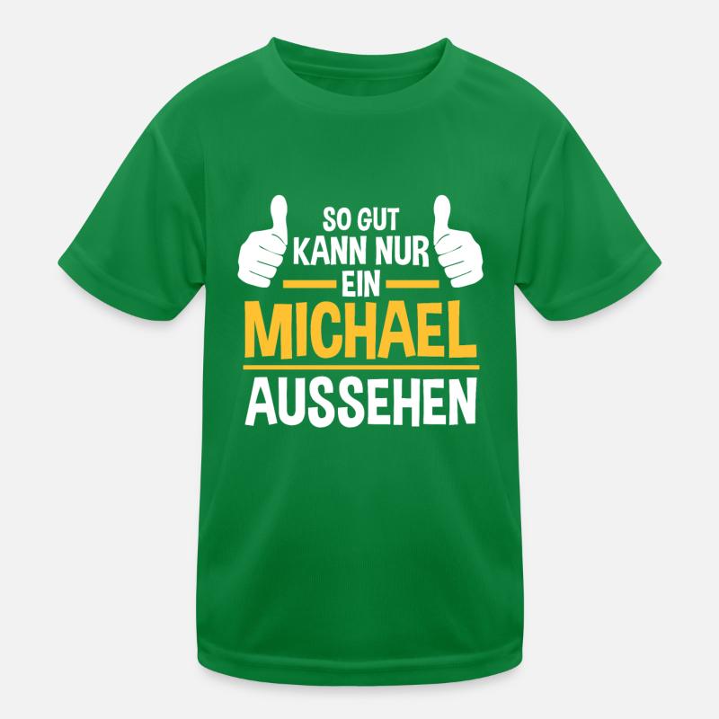 Michael Kinder Funktions-T-Shirt