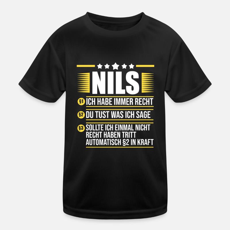 Nils Kinder Funktions-T-Shirt
