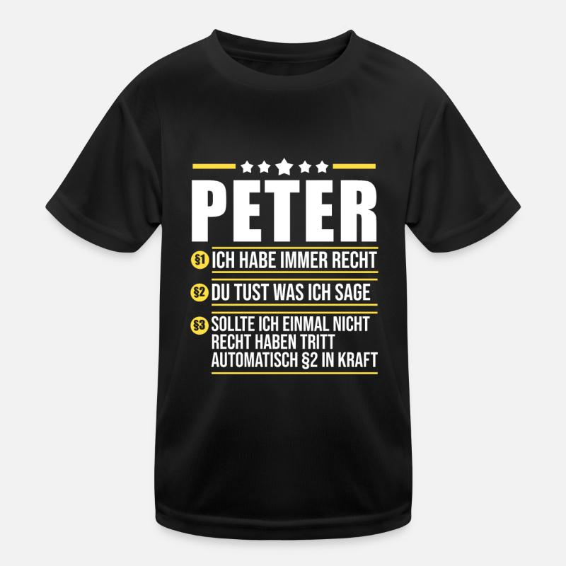 Peter Kinder Funktions-T-Shirt