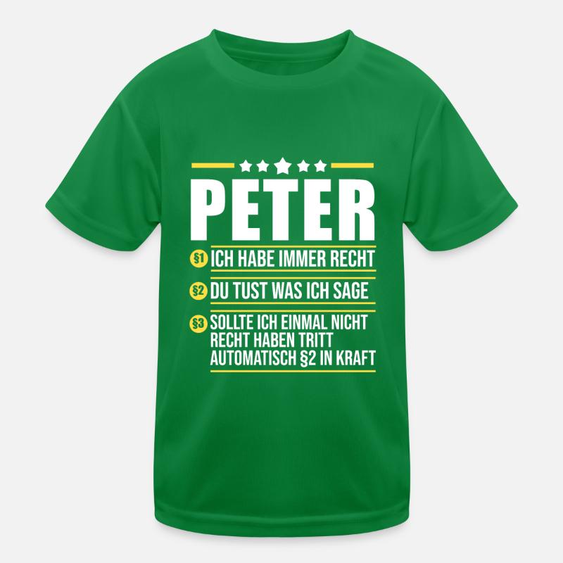 Peter Kinder Funktions-T-Shirt