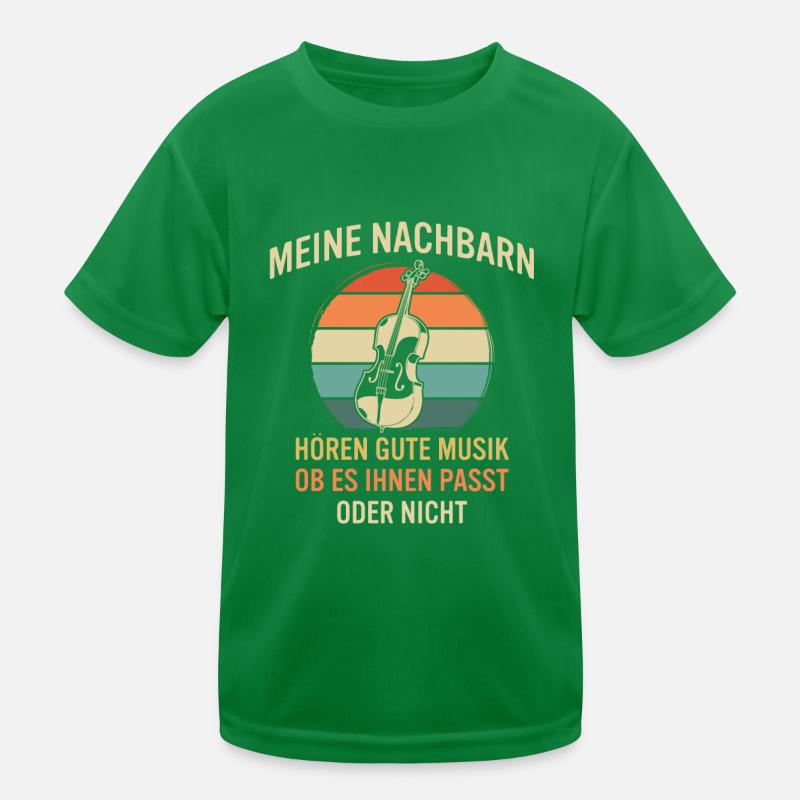 Cello Cellospieler Cellist Kinder Funktions-T-Shirt