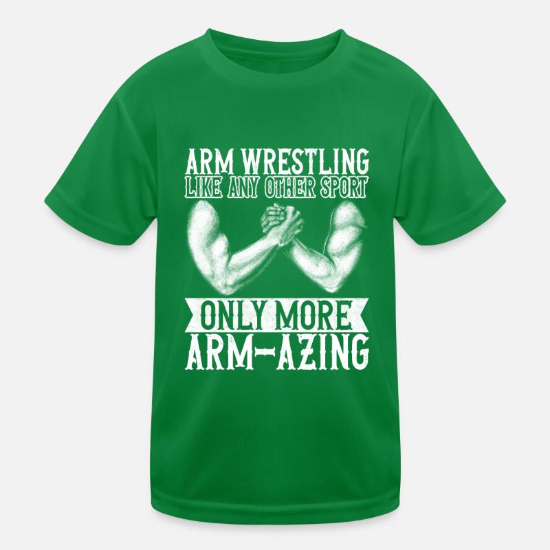 Bras de fer T-shirt sport Enfant