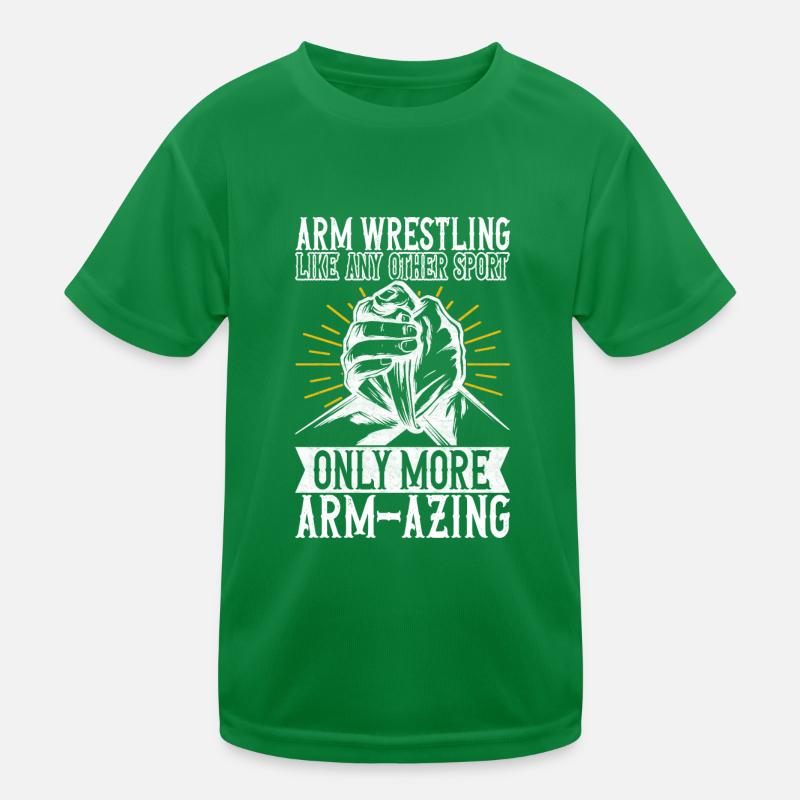 Bras de fer T-shirt sport Enfant