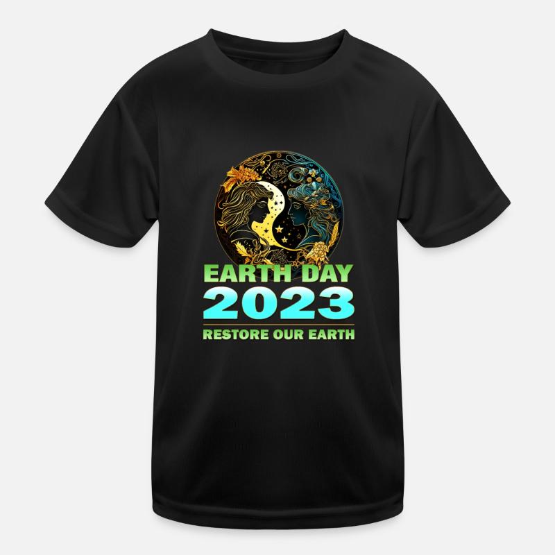 Restore Our Earth - Earth Day for Environmentalist Kids Functional T-Shirt