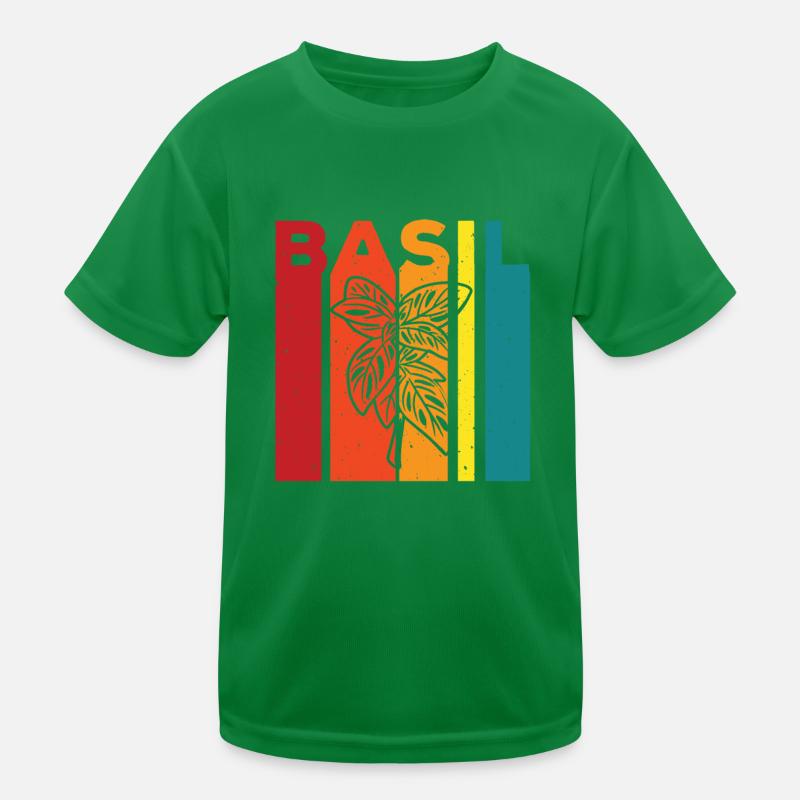 Basil Kids Functional T-Shirt