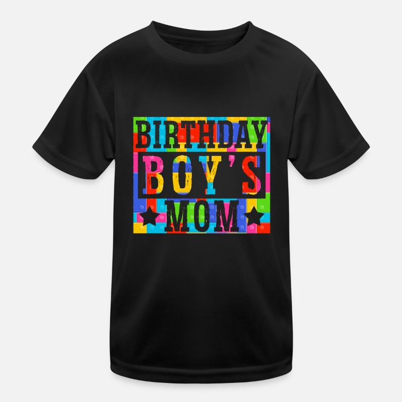 Mère du garçon d’anniversaire Bauklötze T-shirt sport Enfant