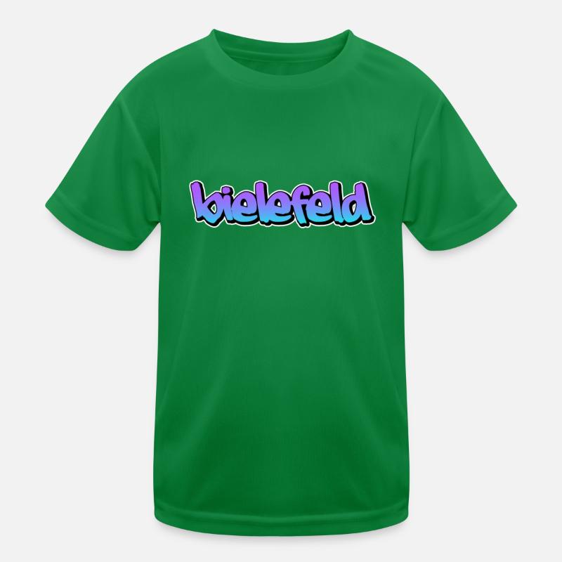 Bielefeld graffiti Kids Functional T-Shirt