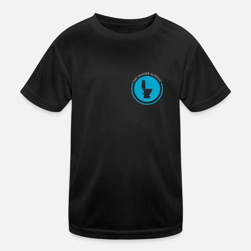 Plumber I Heating Engineer Heating Motif for Kids Functional T-Shirt
